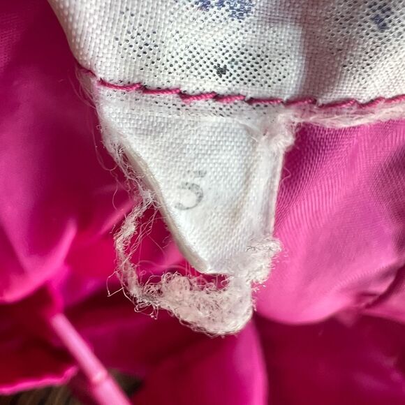 Vtg RME Snow Pants & Bibs Girls Kids 5 Pink Windproof Zip Front - Picture 4 of 4